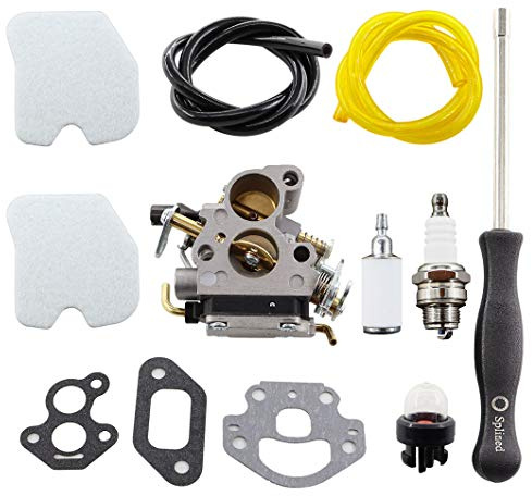MCHNIC Vergaser mit Luftfilter Zündkerze Satz für Husqvarna 235 235E 236 236E 240 240E 120 MARK 2 Jonsered CS2234 CS2238 Kettensäge Ersatzt 574719402 545072601