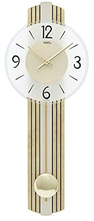 AMS 7487 Wanduhr Pendeluhren Design