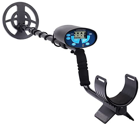 ROLTIN Metal Detector per Adulti per Bambini Vanga Professionale per Bambini per Principianti Metal Detector Ricaricabile Bobina sotterranea Display LCD Macchina