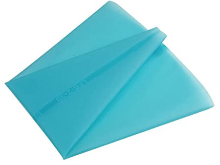 BESTonZON Sacchetti Decorativi Silicone Riutilizzabili Per s Blu Strumenti Per Decorare Torte e Cupcake Facili Da Pulire Materiale Sicuro Per Alimenti