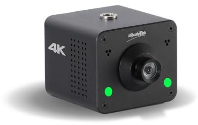zowietek 4K NDI|HX3 POV Boxkamera, SDI/HDMI/UVC, M12-Halterung | PoE, ZowieCAM, RTSP/RTMP(S)/SRT Streaming, ultrakompakt, Wechselobjektiv, PC/Handy/Tablet Steuerung