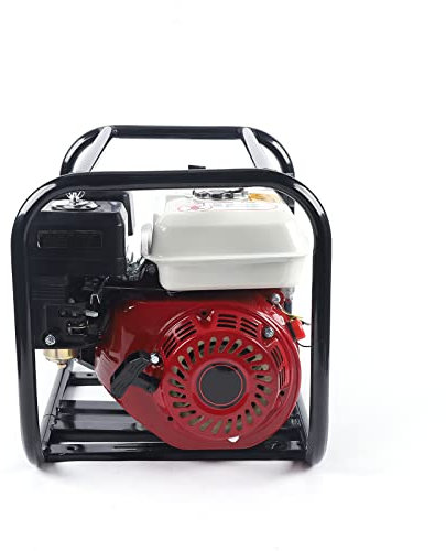 Gartenpumpe Selbstansaugend, Regenfasspumpe, Gartenpumpe, Wasserpumpe 4-Takt-Motor Gartenbewässerung Flachsaugpumpe Bewässerungspumpe 210cc 6,5 PS 3600 U/min