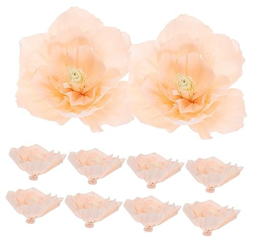 MUSISALY 10 Stück Stereoskopische Papierblumen Künstliche Blumen Für Heimdekoration Partydekoration Hochzeitdekoration Wanddeko Zum Basteln