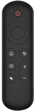 Jasaly Mini Bluetooth 5.0 Keyboard 2.4G Wireless Air Mouse Backlight Voice Remote Control for Computer Laptop Android TV Box, Easy to Use