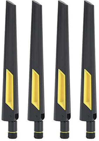Antena de Enrutador Antena de Tarjeta de Red SMA DualBand de 10dB para RTAX88U AX6000 Estructura Estable Larga Vida útil