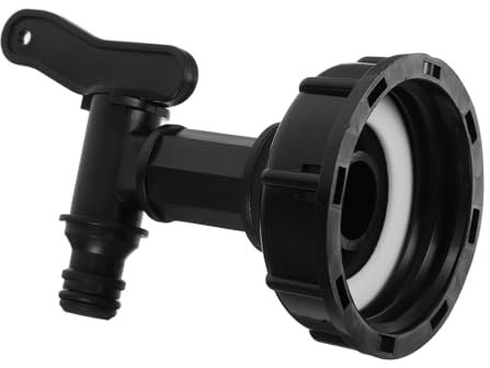 Warmhm Robinet De Réservoir Eau De Pluie pour Extérieur Robinet à Haut Débit De Eau De Pluie