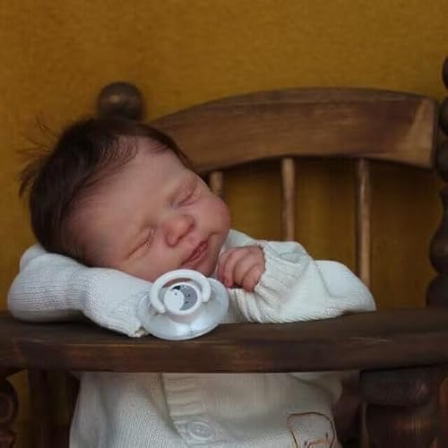WKYUWS Bambole Reborn - Bambole Reborn Femmina 50cm, Bambola Neonata Realistica con Corpo Morbido, con Vestiti e Accessori per Bambini dai 3+