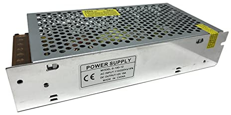Transformadores 12V CA a CC 12 V 3A 5A 10A 15A 20A 25A 30A Transformador de iluminación de conmutación Fuente de alimentación de 12 V(12V 15A 180W,2 PCS)