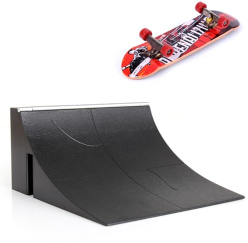 Skate Ramp For Kids - Skateboard Ramp, Gripbräda ramper, Mini Scooter Ramper, Bike Caster Board Tillbehör | Gripbräda Park Present för barn, vänner, kollegor