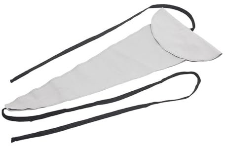 Eminchu Paño de Limpieza para Saxofón Duradero de Alta Calidad, Herramienta para Limpiar el Interior del Tubo, Material de Fibra Hidrófila, Adecuado para Saxofón, Clarinete, Amarillo/azul/gris, (GRAY)