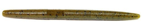 Yamamoto 5 SENKO GREEN PUMPKIN W/ LARGE BLACK FLAKE (10 PACK)