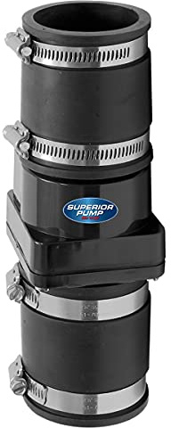 Superior Pump 99529 2 inch x 2 inch Slip-On Sewage Check Valve