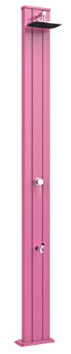 Doccia Solare da Giardino Miscelatore e Lavapiedi Arkema Spring S Fuxia A220/4003