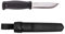 Morakniv Garberg Sandvik Überlebensmesser aus Edelstahl, mit fester Klinge, 10,9 cm, Schwarz
