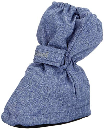 Playshoes Chausson Thermo Raquettes a neige Mixte Enfant, Bleu Jean, 28/29 EU
