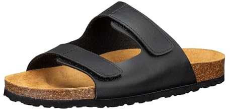 Lico Bioline Man, Sandali, Uomo, Nero Velcro, 49 EU