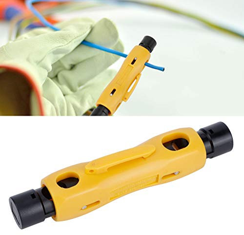 Restokki Koax-Abisolierer, Drahtkabel-Abisolierer Für RG59/6/7/11, Verstellbare Koaxialkabel-Abisolierwerkzeuge, Elektronisches Zubehör Für Koax-Tester