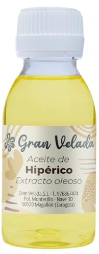 Gran Velada - Aceite de Hiperico 1L | Propiedades cicatrizantes y regeneradoras | Ideal para el cuidado de pieles dañadas y cosmética natural