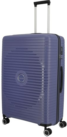 Travelite Hartschalen Koffer groß, 4 Rollen, ORBITA, Trolley mit bruchsicherer Schale und praktischer Inneneinteilung, TSA Schloss, 77 cm, 103 Liter