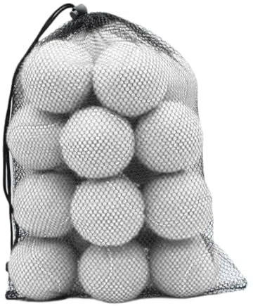 Qianly 20 Stück Tennisbälle, 6,4 cm Durchmesser, für Outdoor Aktivitäten Und Training, Weiß