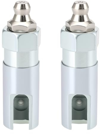 Be In Your Mind 2 x 90-Grad-Fettpressen-Kupplung, Schmiernippel mit 1/8 Zoll NPT-Gewinde, geeignet für die meisten Standard-1/8-Zoll-NPT-Ölrohre