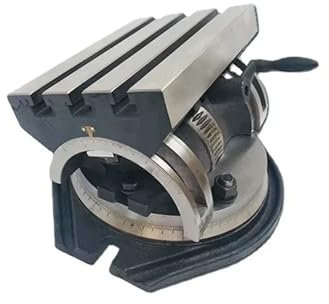 Adjustable Angle Workbench Drilling Machine Milling Machine 45 Degrees Tilting Plate 360 Degrees Rotating Table S/250S/380s(250S)