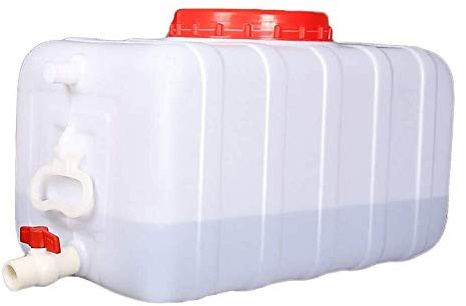 Portable Water Tank for Emergency & Camping - Food Grade Plastic Storage Containers with Handle, Travel-Friendly Water Supply (25L/50L/75L/110L/150L/200L)