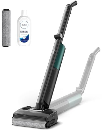 Tineco Floor One i7 Fold aspirateur Eau et poussière, 22 000Pa, 50 Min | Tube pliable à 180°, FlashDry 85 ℃, Deux modes de séchage pour chaque besoinconception, nettoyage deux bords, Design léger