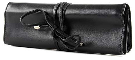 Windrose Nappa Schmuckrolle 21 cm schwarz