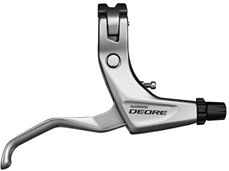 SHIMANO Deore BL-T611 Bremshebel Silber Ausführung Rechts 2019 Bremshebel schwarz