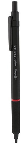rOtring Rapid PRO Druckbleistift mit Einzug , 0,5 mm , Schwarz