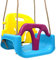 LittleTom 3-in-1 Babyschaukel Outdoor ab 6 Monate - 40x43x33 Gartenschaukel Baby Schaukel Kleinkinder Outdoor Spielzeug - Babyschaukel Sitz Balkon Schaukel Garten Kinderschaukel für Schaukel Gerüst