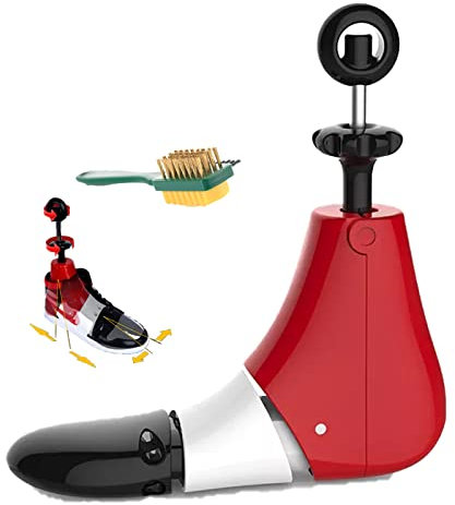 BUENATIENDA 1 Piece Adjustable Shoe Tree for Men and Women 4 Way Plastic, Shoe Stretcher and Widener for High Top Boots, Shoes, Sneakers, Shoe Shaper Expander Width and Length