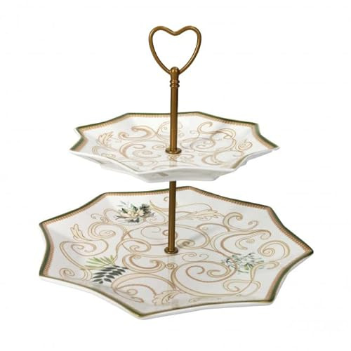 BRANDANI ALZATA STELLA FILO D'ORO NEW BONE CHINA