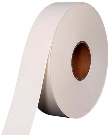 50MM*75M Papier Fugendeckstreifen für Gipskartonplatten Verspachtelung | Papier-Bewehrungsstreifen zur Verspachtelung von Gipskartonplatten, für Fugen und Reparaturen, hohe Festigkeit