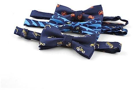Warmhm Kinderfliege Verstellbar Aus Polyester Mit Cartoon-motiv Für Jungen Und Männer Bedruckt Für Partys Hochzeiten Und Andere Anlässe
