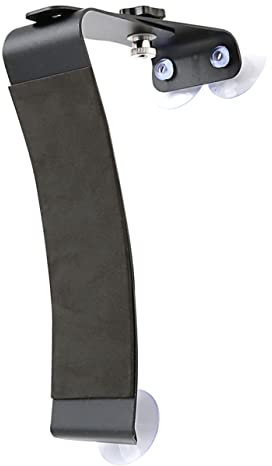 ifundom Gitarrenstütze Verstellbar Für Akustikgitarren Ständer Beinstütze Für Klassische Gitarre Gitarrenzubehör Mit Saugnapf Für Sicheren Halt