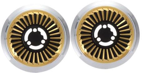 TOKIDNY 2pcs Fire Cap Divider Gas Stove Grates Cast Iron Wok Support Ring for Single Gas Burner
