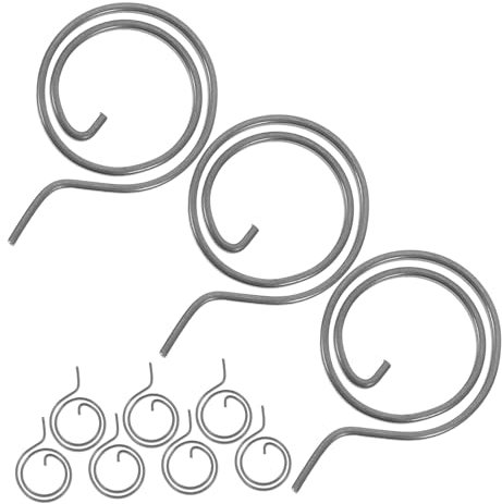 UKCOCO 10pièces Ressorts De Verrouillage Pour Porte De Sécurité Accessoires Universels Pour Serrures De Chambre Et Portes Anti-vol Faciles à Installer