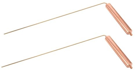 Baguettes en Cuivre 2 Pièces de Sourcier pour Radiesthésie