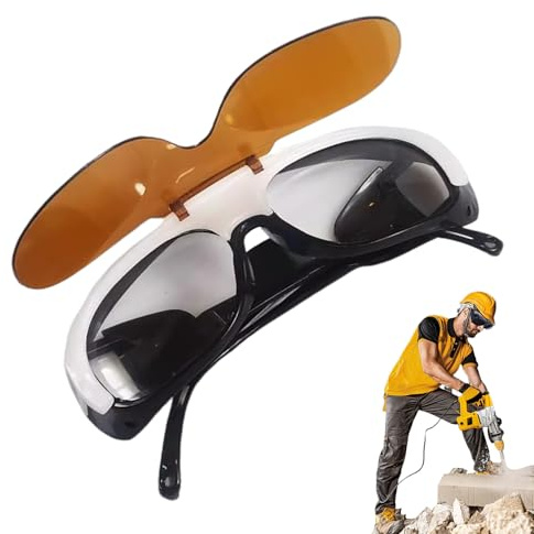 Welding Glasses - Hd Auto Darkening Welding Goggles,Anti-Glare Protective Eyewear for Men Women Mig Arc Grinding Cutting Use