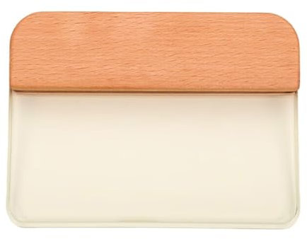 Fluxioxtna Leathercraft - Rascador de cristal para cuero pulido, herramienta para cuero liso pulido