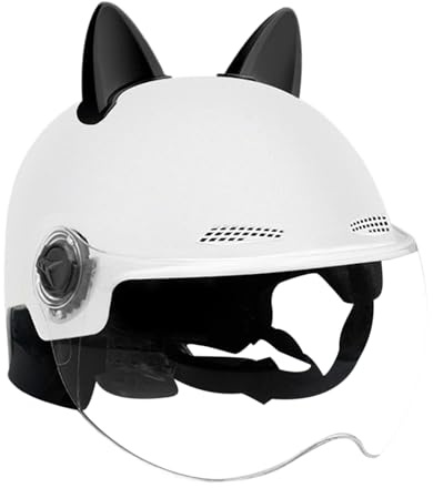 eizliyorum Electric Scooter Helmet, Protective Riding Gear, Commuting Helmet with Visor, for Men Women Riding Biking Cycling Motorcycle Bicycle Skateboard Scooter