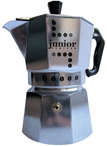 Junior Express Caffettiera, Alluminio, Argento, 1 Tazza