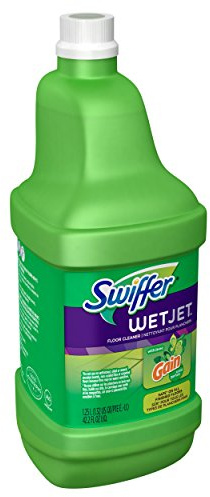 Swiffer Wet Jet Spray Mop Nettoyant pour sols Multi-usages Solution Gain Original Fresh 1,2 l
