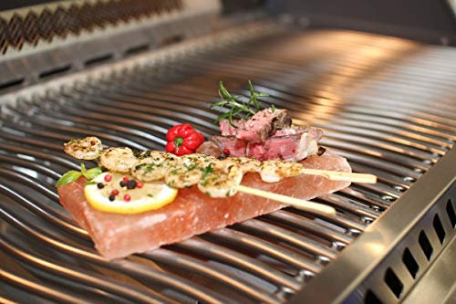 Grill-Salzstein 2x 1x 2,5 cm
