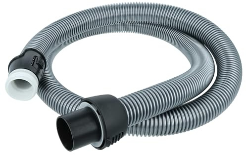 vhbw tubo flessibile 1,8m compatibile con Electrolux 900274254, 900274255, 900274275, 900274276 aspirapolvere nero/argento