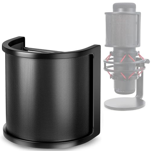 QuadCast Popschutz - Mikrofon Popschutz Windschutzs für HyperX QuadCast, Hyper X QuadCast S & Hyper X ProCast Pop Filter Schallschutz Reduzieren Hintergrund Geräusche von YOUSHARES