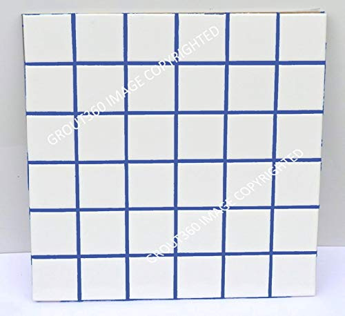 Grout 360 Cobalt Blue Sanded Tile Grout for Tile Installation Jobs. Use on Floors, Walls, Back Splashes, Showers, and Mosaics. (5 lbs.)