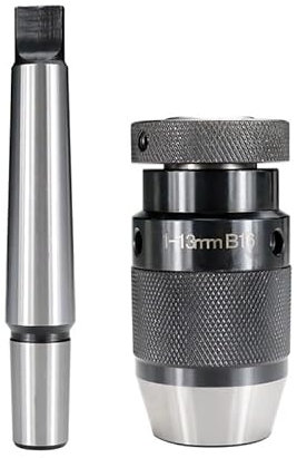 easyhaha 1set Keyless Bohrfutter B10 B12 B16 B18 B22 Mit MT2 Morse Tapper Schaft CNC Bohrmaschine Bohrfutter (Color : MT2 B16-(1-13mm))